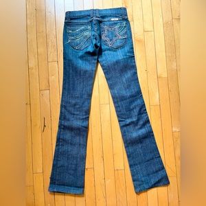 Frankie B Low Rise, Bootcut Jeans